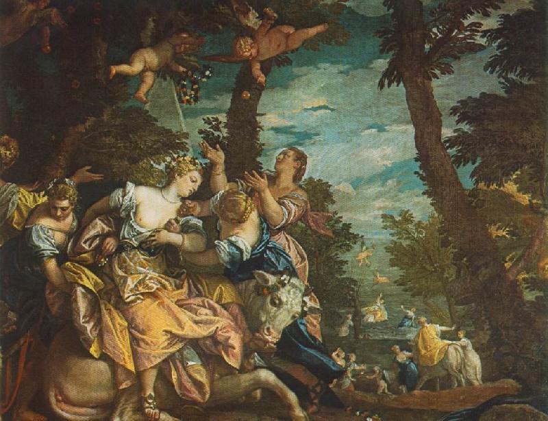 VERONESE (Paolo Caliari) The Rape of Europe rw oil painting picture